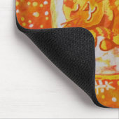 Tapis De Souris Rêves de chat de poisson (Coin)