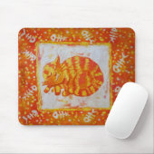 Tapis De Souris Rêves de chat de poisson (Avec souris)