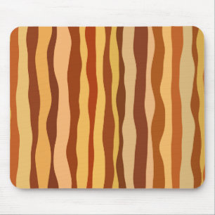 Tapis De Souris Rêves de désert Or Brun Orange Sienne