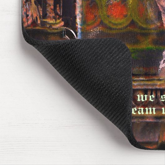 Tapis De Souris Rêvez dans un rêve gothique steampunk Mousepad (Coin)