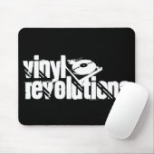 Tapis De Souris Révolutions noires Mousepad de vinyle (Avec souris)