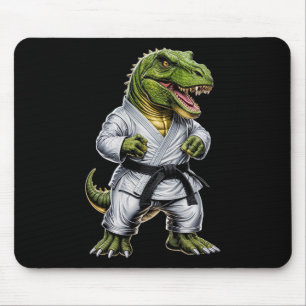 Tapis De Souris Rex Arts Martiaux Dinosaure Karaté Judo Bjj Combat