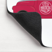 Tapis De Souris Rex La TV Terrier Camion Rouge (Coin)