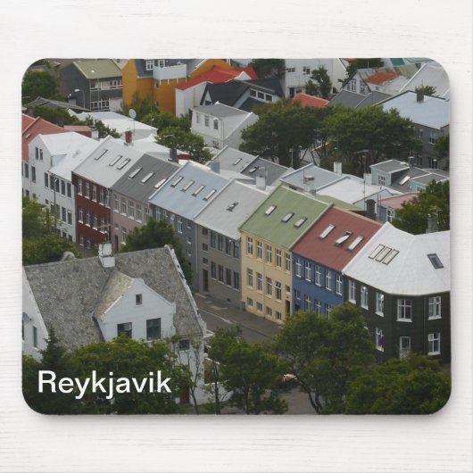Tapis De Souris Reykjavik Islande Mousepad (Devant)
