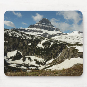 Tapis De Souris Reynolds Mountain depuis Logan Pass à Glacier Park