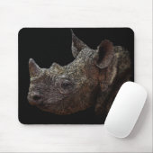 Tapis De Souris Rhino noir (Avec souris)