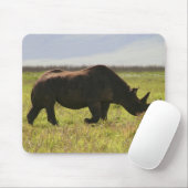 Tapis De Souris Rhino noir - Mousepad (Avec souris)