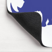 Tapis De Souris Rhinoceros Silhouette (Coin)