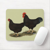 Tapis De Souris Rhode Island Red Bantams (Avec souris)