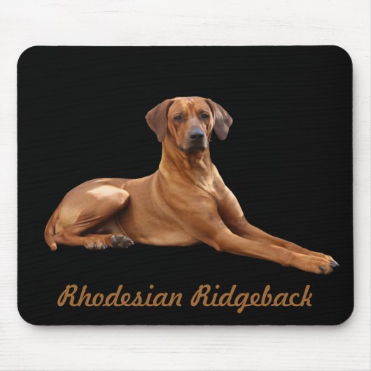 Tapis De Souris Rhodesian Ridgeback Muismat (Devant)