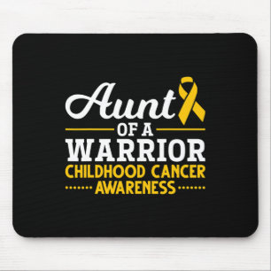 Tapis De Souris Ribbon Cancer Fighter Tunt Childhood Cancer Award