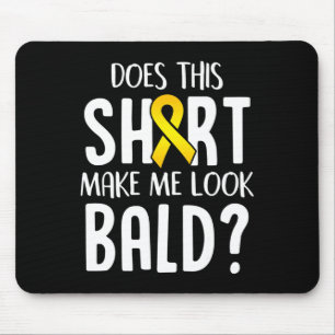 Tapis De Souris Ribbon d'or d'or de l'chaume survivante contre le 