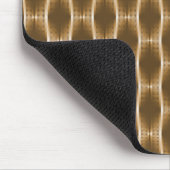 Tapis De Souris Ribbons métalliques de miel doré Mousepad (Coin)