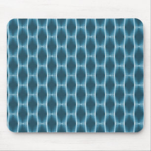 Tapis De Souris Ribbons métalliques Turquoises vibrants Mousepad