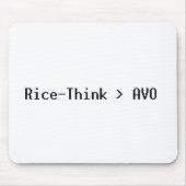 Tapis De Souris Rice-Think>AVO Mousepad (Devant)