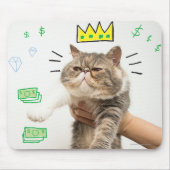 Tapis De Souris Rich King Cat (Devant)