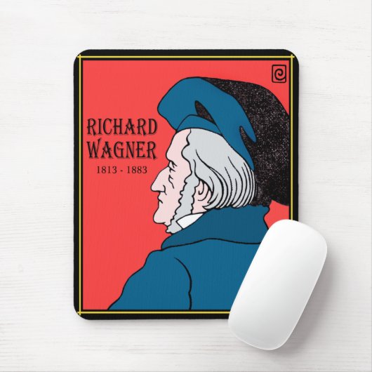 Tapis De Souris Richard Wagner Mousepad (Avec souris)
