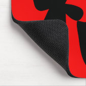 Tapis De Souris Richesse dans la calligraphie de chinois (Coin)