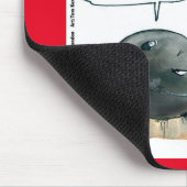 Tapis De Souris Rick London Dessins Drôle Bowling Comic (Coin)