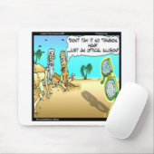 Tapis De Souris Rick London Drôle Optométriste Illusion (Avec souris)