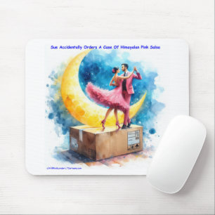 Tapis De Souris Rick London Salsa Rose Himalayen Drôle 