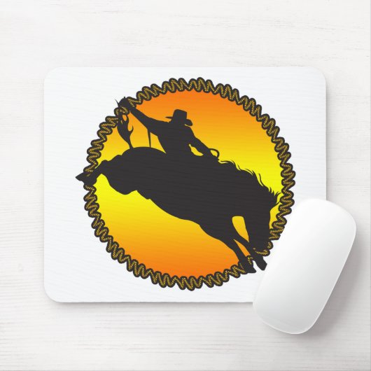 Tapis De Souris Ride Bronc (Avec souris)