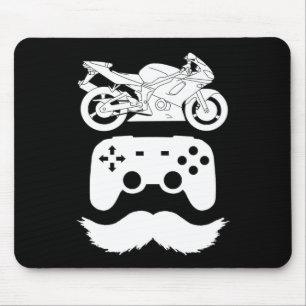 Tapis De Souris Ride.Game.Papa Blanc Graphique (B)