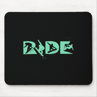 Tapis De Souris Ride Snowboard Funny Snowboard Snowboard Cadeau