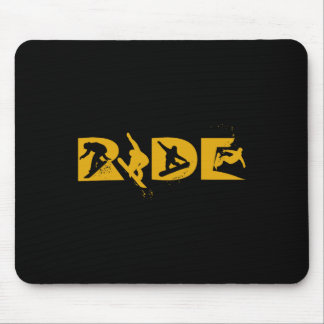 Tapis De Souris Ride Snowboard Funny Snowboard Snowboard Cadeau