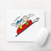 Tapis de souris Riding The Rollercoaster (Avec souris)