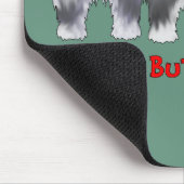 Tapis De Souris Rien n'aboutent des chiens de berger Mousepad (Coin)