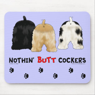 Tapis De Souris Rien n'aboutent des cockers