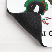 Tapis De Souris Rien n'aboutent Noël de corgi (Coin)