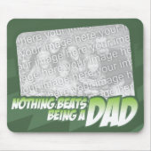 Tapis De Souris Rien ne bat être un papa Customizeable Mousepad (Devant)