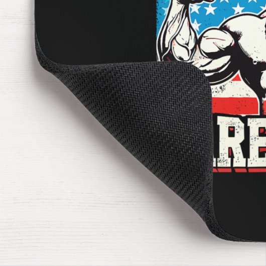 Tapis De Souris Right To Bare Arms George Washington Bodybuilder G (Coin)