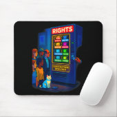 Tapis De Souris Rights Behind A Paywall Funny Satire Gift (Avec souris)