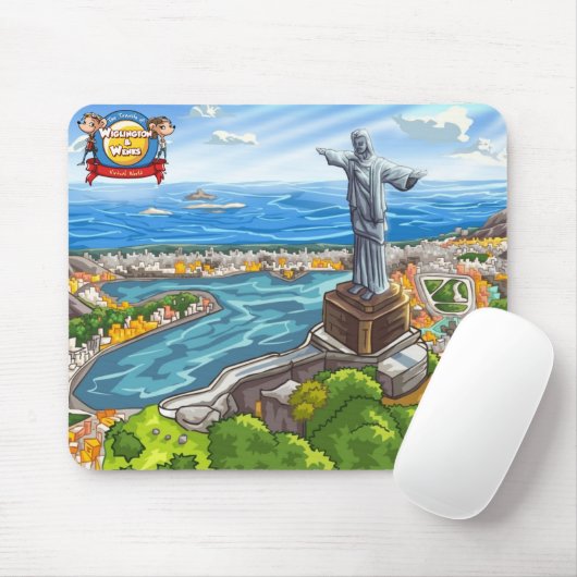 Tapis De Souris Rio de Janeiro (Avec souris)
