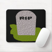 Tapis De Souris RIP Tombstone Mousepad (Avec souris)