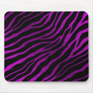 Tapis De Souris Ripped SpaceTime Stripes - rose/Purple