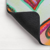 Tapis De Souris Rire Coeurs Mousepad (Coin)