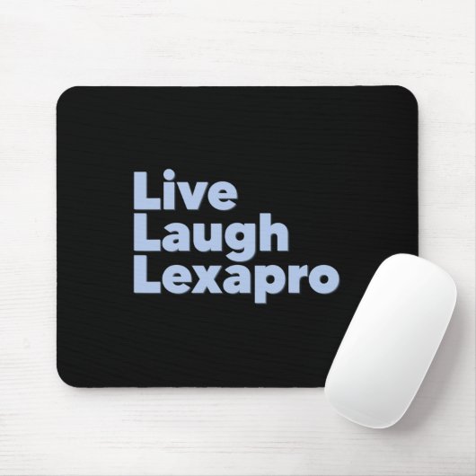 Tapis De Souris Rire Lexapro Sensibilisation au suicide (Avec souris)