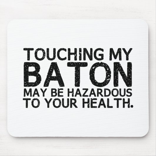 Tapis De Souris Risque de baton (Devant)