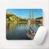Tapis De Souris Rivage de approche | Agropoli de bateau (Avec souris)