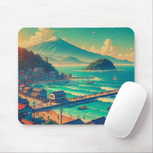 Tapis De Souris Rivages sereins du Fuji