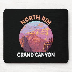 Tapis De Souris Rive Nord Grand Canyon J'ai fait une randonnée dan