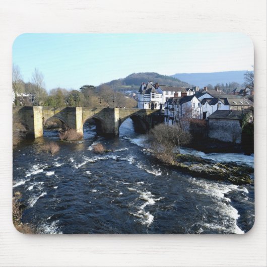 Tapis De Souris River Dee à Llangollen (Devant)
