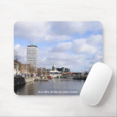 Tapis De Souris River Liffey, Liberty Hall & Douanes House (Avec souris)
