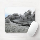 Tapis De Souris River Valley un matin gelé (Avec souris)