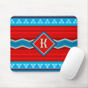 Tapis De Souris Rivière Canyon Sud-Ouest Turquoise Rouge Personnal