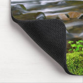 Tapis De Souris Rivière dans la forêt verte, Oregon (Coin)